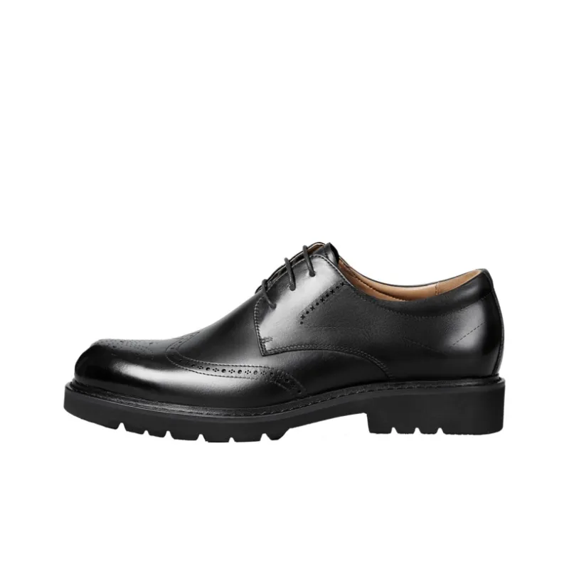 GOLDLION Dress Shoes Men's Black-0