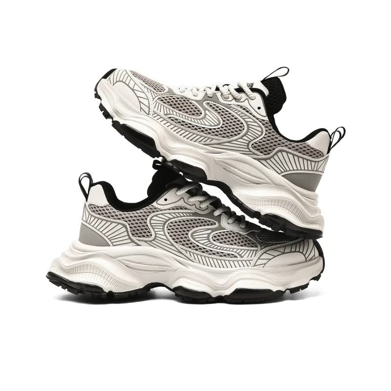 TRUEN Techwear Collection Low Top Chunky Sneakers Unisex-7