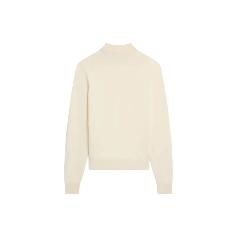 CELINE Triomphe High Collar Sweater In Wool-1