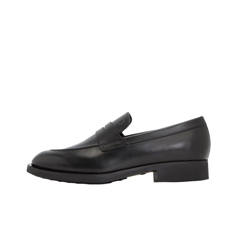 TOD'S Round Toe Slip On Loafers-0
