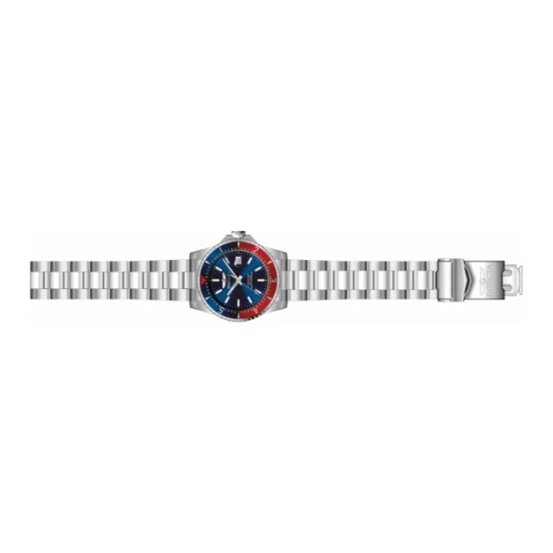 INVICTA Wrist Watch Automatic Mechanical Movement Stainless Steel Strap 44mm Blue Dial Men's Watches-1