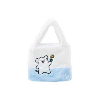 The Green Party Polyester Shoulder Bag Women's Blue White/Bright Pink