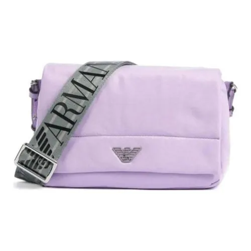 EMPORIO ARMANI Polyamide Crossbody Bag Shoulder Bag Women's Purple