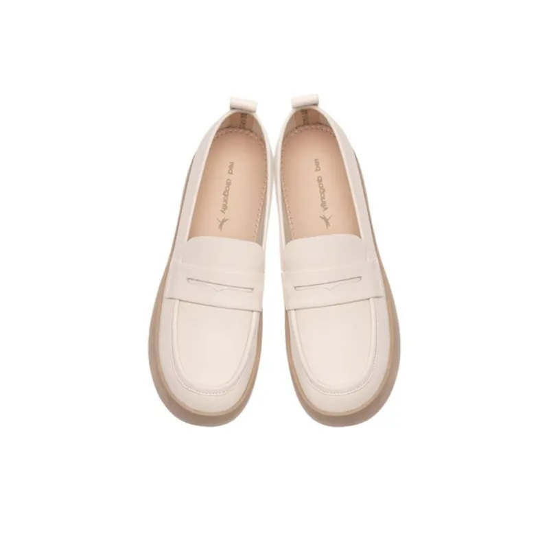 RED DRAGONFLY Loafers 3cm Women's Ecru-3