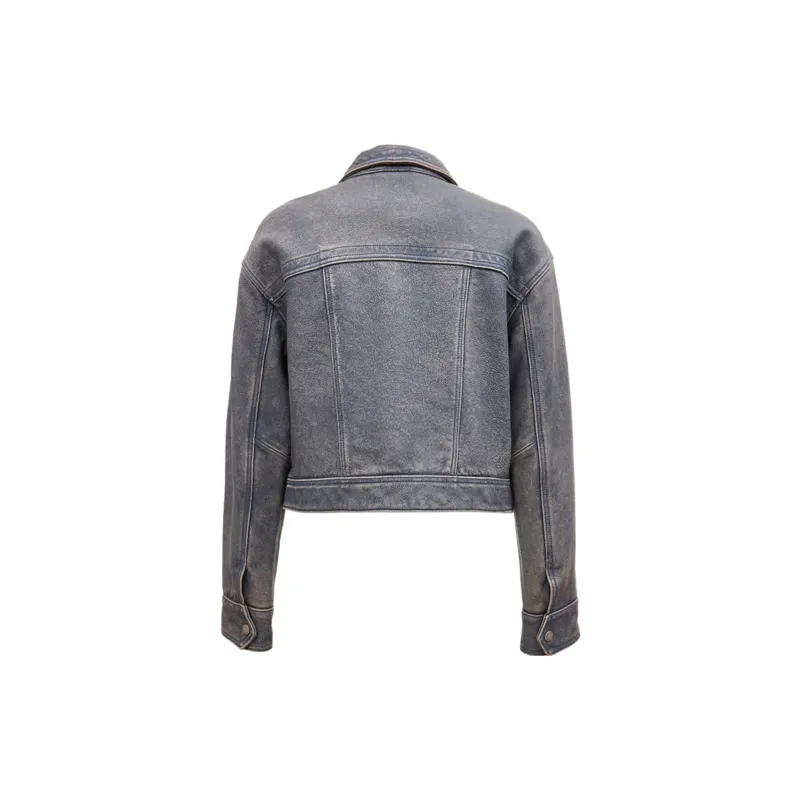 ONLY Leather Jackets Coats Women's-1
