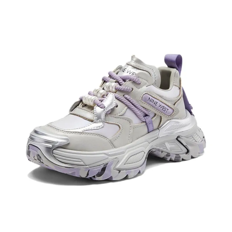 NINE WEST Low-Top Chunky Sneakers Women's-1