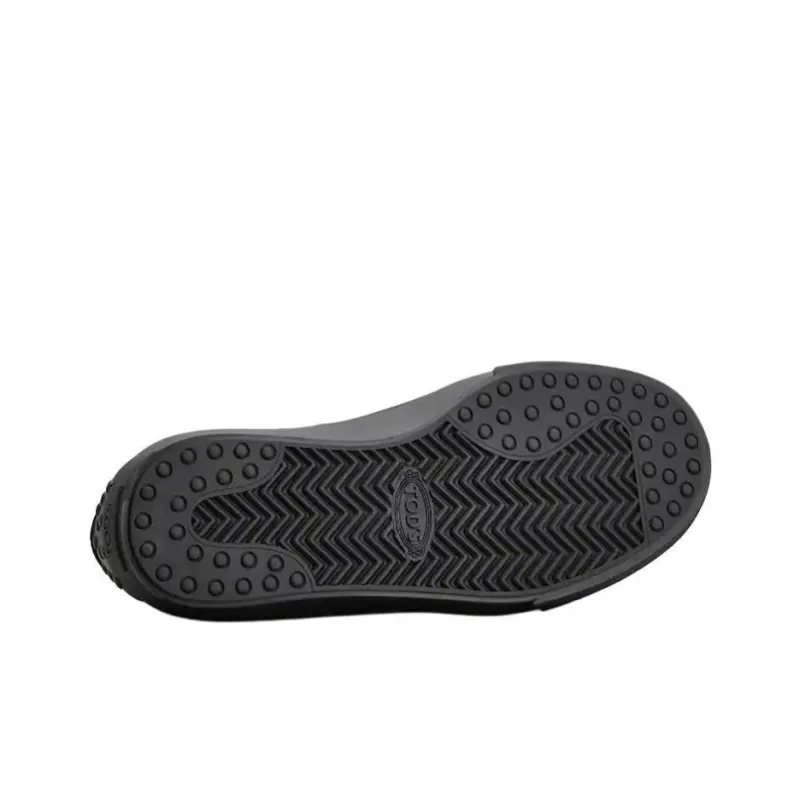 TOD'S Round Toe Lace-Up Sneakers-4