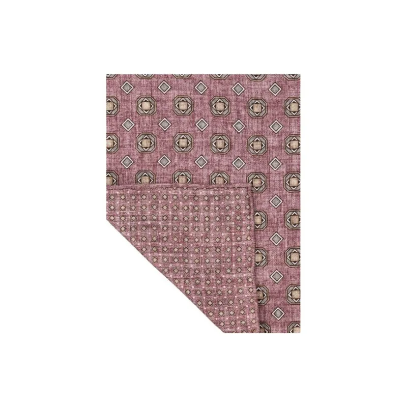Brunello Cucinelli Logo Patch Graphic Printed Pocket Square-2