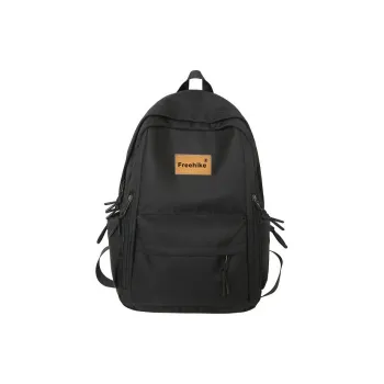 FREEHIKE Oxford Backpack Unisex Black/Burgundy