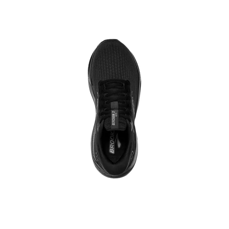 Brooks Glycerin GTS Slip Resistant Low Top Running Shoes Men's Black-3