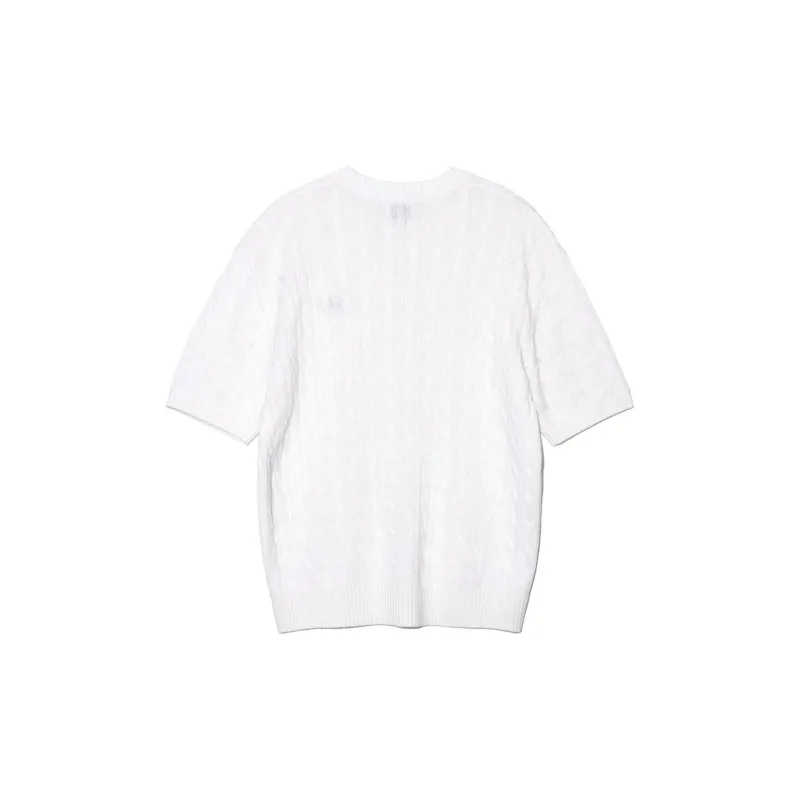 Lee Knitwear Unisex White-1