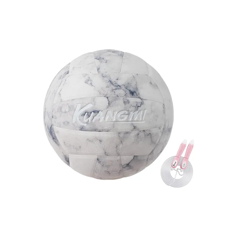 Kuangmi PU Size 5 Volleyball Unisex Fishbelly White-30