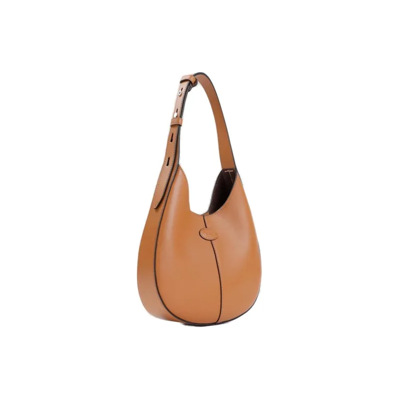 TOD'S Nappa Leather Handbag Mini Women's Brown-1