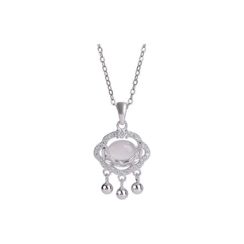 YANFEI Chalcedony Necklaces Women's-0