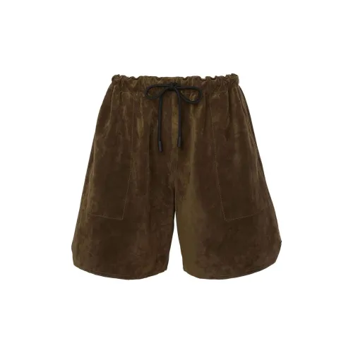 JW Anderson Casual Shorts Women's Olive Green