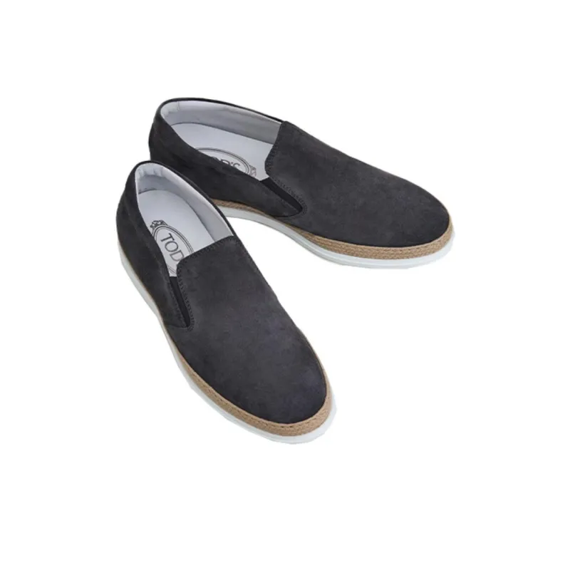 TOD'S Suede Slip-on Loafers-2