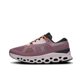 On Cloudstratus 3 Anti-Slip Wear-Resistant Low-Top Running Shoes Women's Rouge