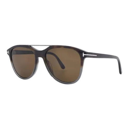 TOM FORD Damian Pilot Frame Double Bridge Sunglasses