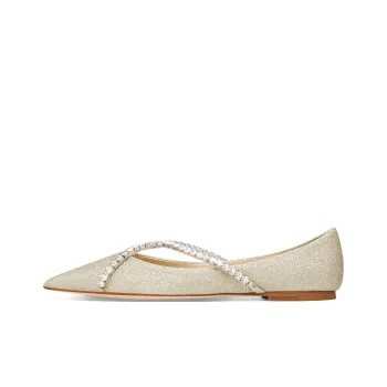 ROSE CASTLE Casual Single Shoes Women's Light Gold