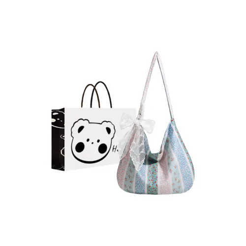 NX DOUGHNUT Canvas Shoulder bag Airbag Women's Multicolor