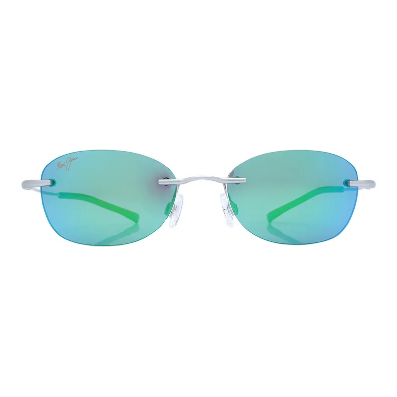 Maui Jim Aki Aki Mirrored Lenses Oval frame Sunglasses-1