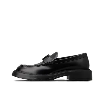 TOD'S Logo Plaque Slip On Loafers