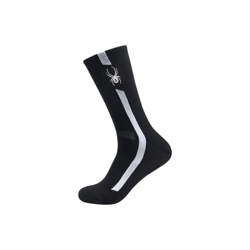 SPYDER Mid-Calf Socks Unisex 1 Pack Black-1