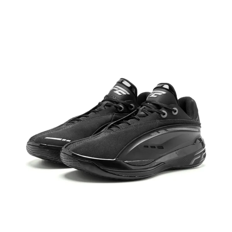 QIAODAN FE2.5 Basketball Shoes Men Low Top Black/Lightning Gray-2