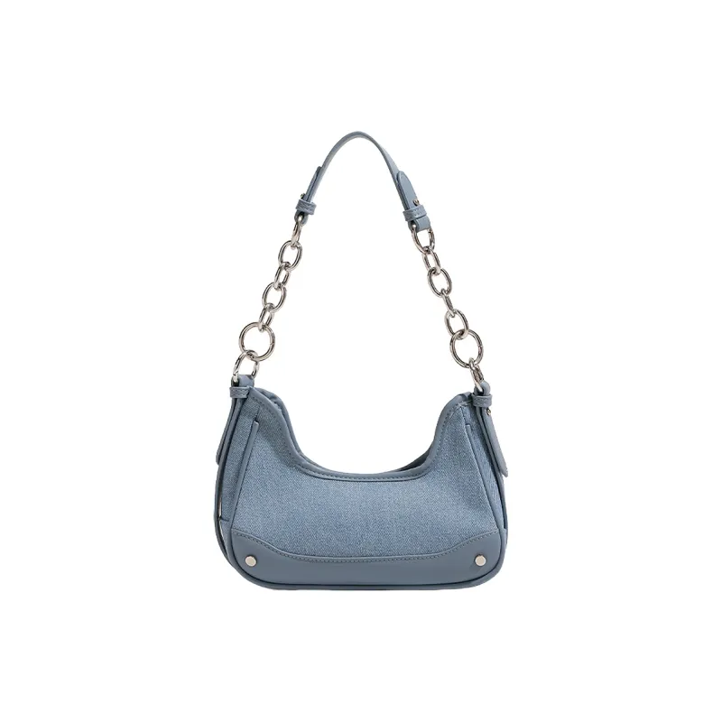 NATTY PU Silver/Black/Denim Blue/Haze Blue Women's-47