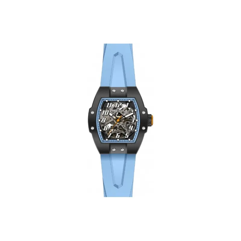 INVICTA Wrist Watch Automatic Mechanical Movement Silicone Strap 47mm Cut-Out Dial Men's Watches-2