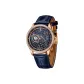 Rose Gold Case with Blue Strap