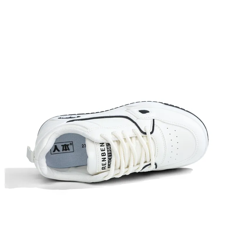 RENBEN Durable Lightweight And Breathable Low-Top Skateboard Shoes Women's-3