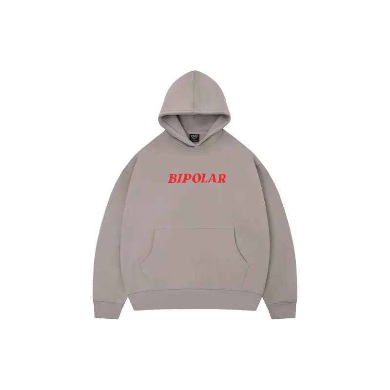 BIPOLAR Hoodie Unisex Navy Blue Black Gray Milk White Coffee-7