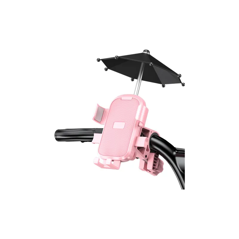Shinco Phone Stands Electric Vehicle Anti Shake Delivery Navigation Cycling Stand Stable Clamp With ABS-7