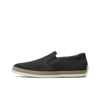 TOD'S Suede Slip on Loafers