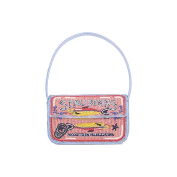 Staud Tommy Beaded Shoulder Bag