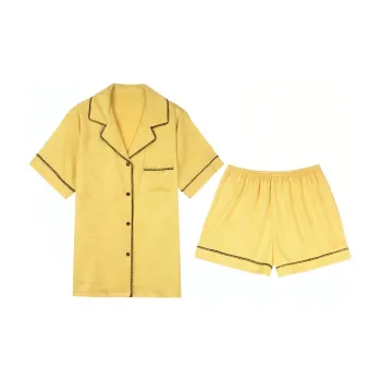IIZZINI Pajama Set Women's Yellow