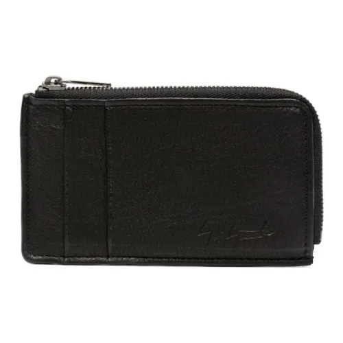 Yohji Yamamoto Logo Debossed Mini Wallet