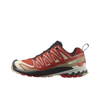 SALOMON XA Pro 3D V9 Cushioned Waterproof And Breathable Low-Top Outdoor Shoes Men's Red