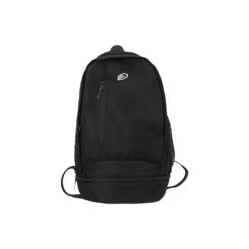 Yalu Oxford Mesh Backpack Regular Unisex Black Gold/Black White