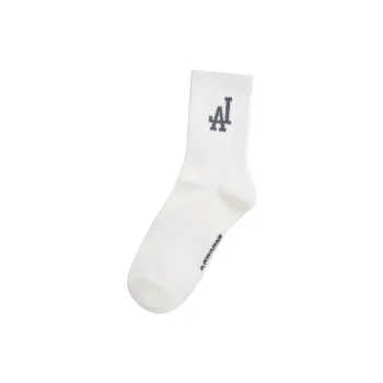 MLB Los Angeles Dodgers Mid Calf Socks Unisex 1 Pack White