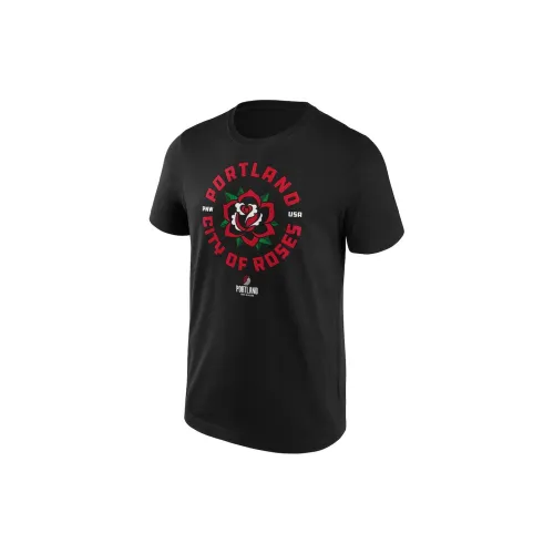 NBA Portland Trail Blazers T-Shirts Men Black