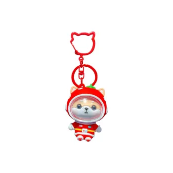Baimao PVC Metal Keychains Unisex