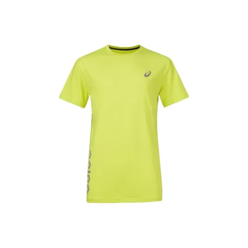 Asics T-Shirts Unisex Yellow