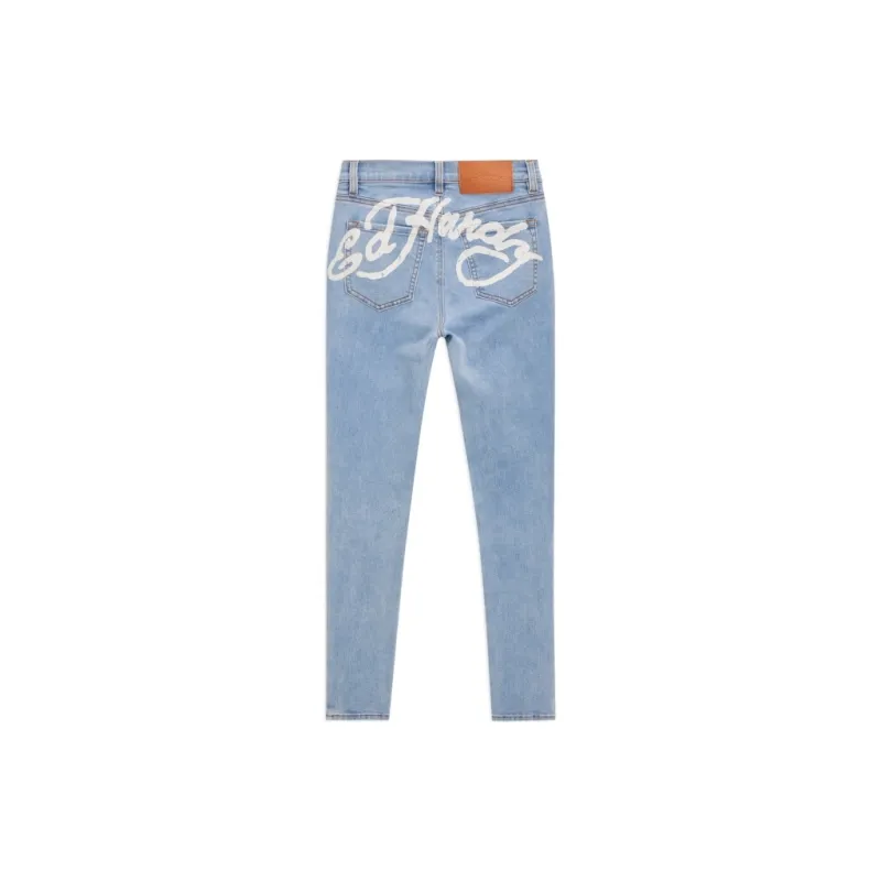 Ed Hardy SS24 Jeans Women's Indigo-1