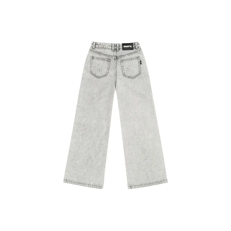 SMFK Jeans Unisex Xingji Dusty Gray-1