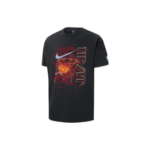 NBA Miami Heat T-Shirts Men Black