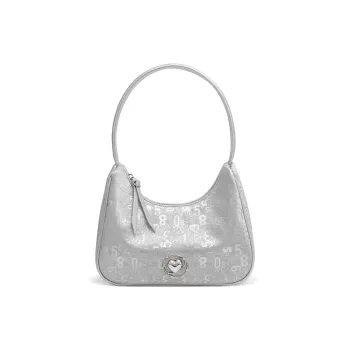 AILUXI PU Handbag Small Size Women's Time Silver