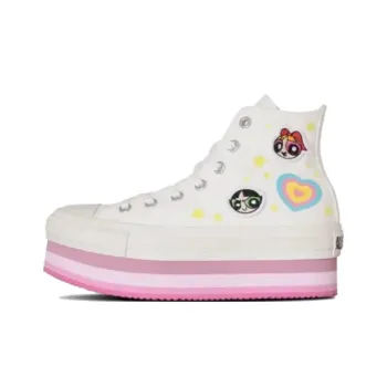 Converse Chuck Taylor All Star Chunkyline Hi The Powerpuff Girls White