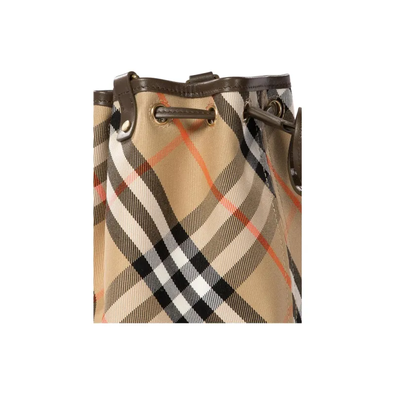 Burberry Check Bucket Bag-3